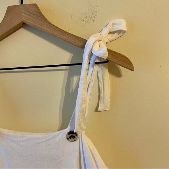 Primark | Button Up Tie Sleeve Dress - Picture 5 of 7